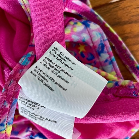 Speedo girls swimsuit one piece pink purple size small - Picture 7 of 11